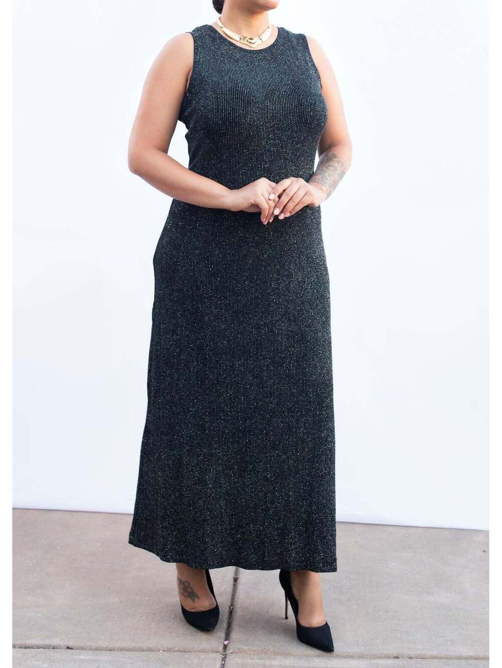 Ronni Nicole Glitter Dress